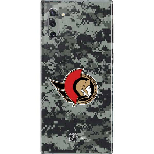NHL Ottawa Senators Camo Galaxy Note 10 Skin